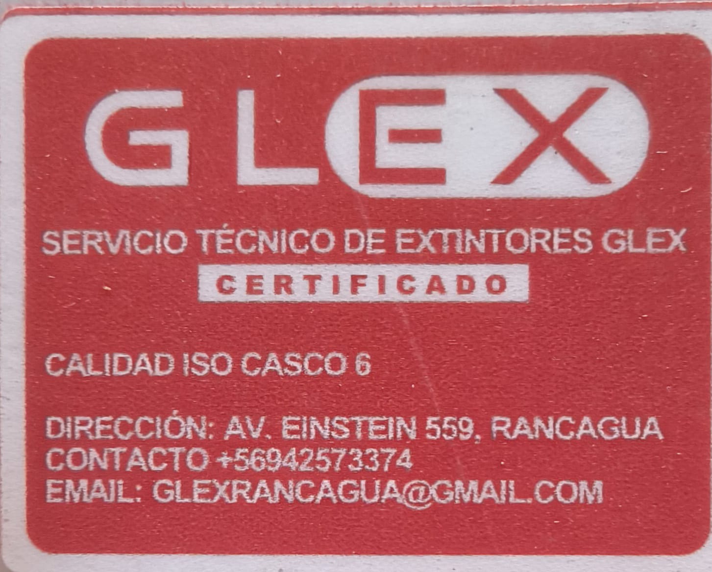 Sticker certificado
